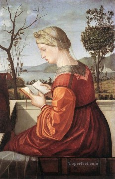  leyendo Pintura - La Virgen leyendo a Vittore Carpaccio
